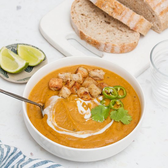 Sweet Potato Lentil Soup