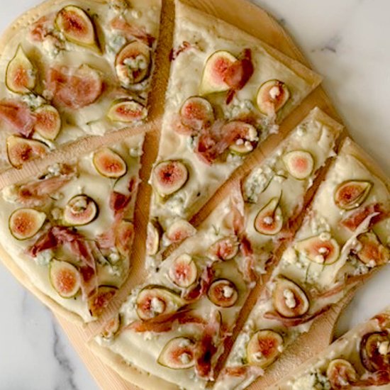 Fig Prosciutto And Gorgonzola Pizza