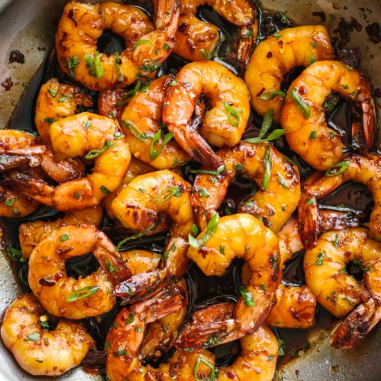 Easy Honey Garlic Shrimp