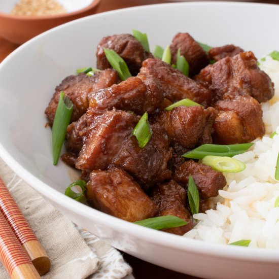 Glazed Pork Belly