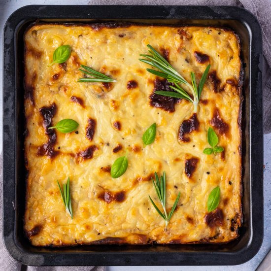 Homemade Vegan Moussaka