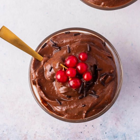 Easy Avocado Chocolate Mousse