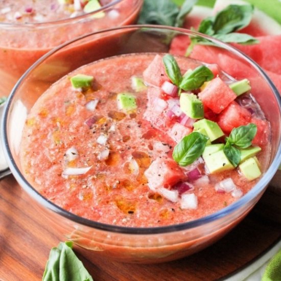 Watermelon Rind Gazpacho