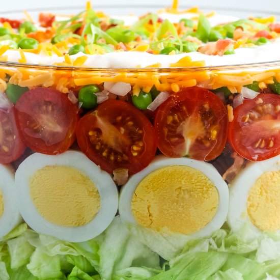 Seven Layer Salad