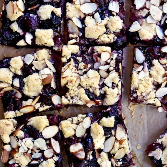 Cherry Shortbread Bars