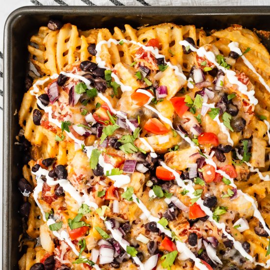 Quick Loaded Waffle Fries