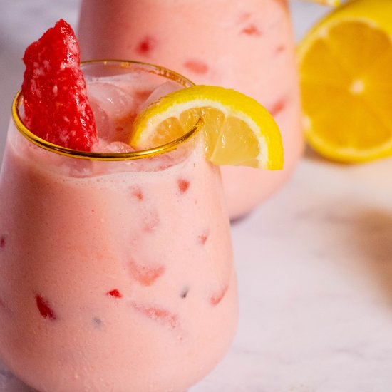 Creamy Watermelon Lemonade