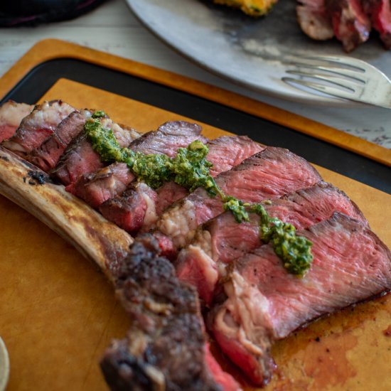 Grilled Tomahawk Steak