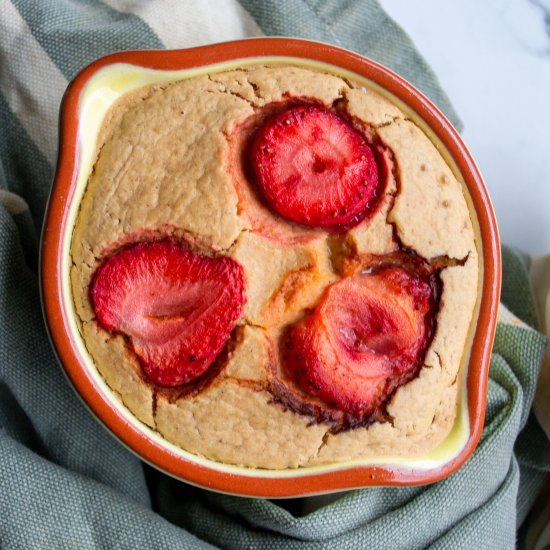 Vegan PB&J Baked Oatmeal