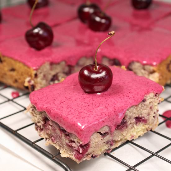 Cherry Blondies