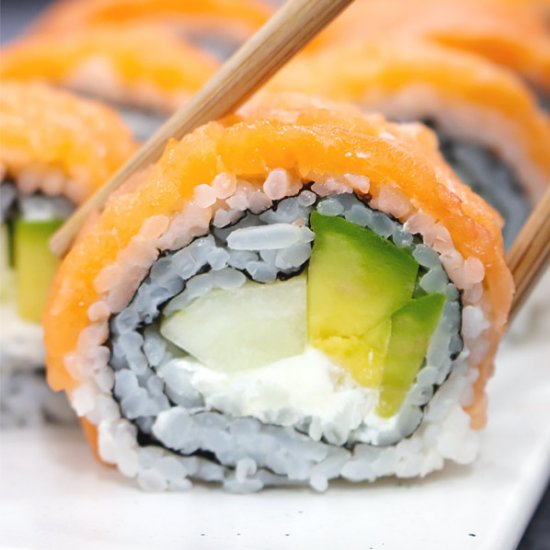 Philadelphia Roll Sushi