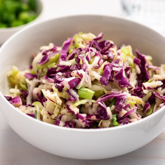 Red Cabbage Slaw