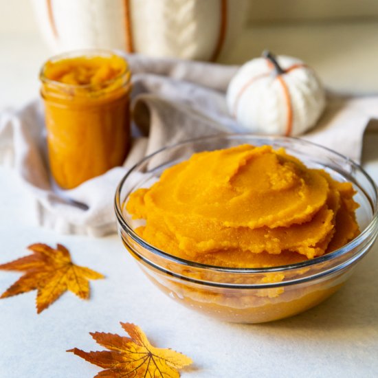 Fresh Pumpkin Purée