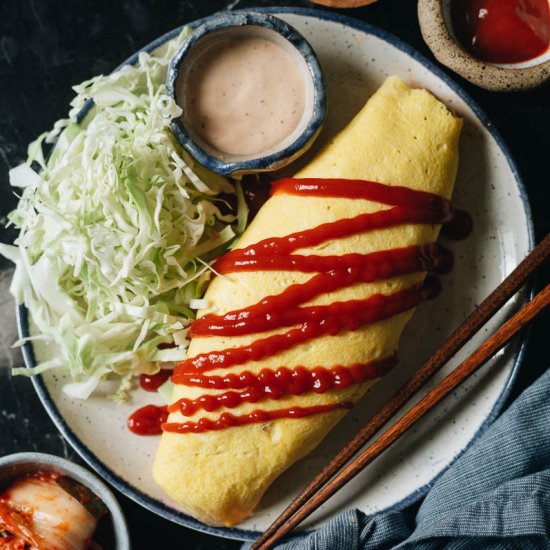 Kimchi Omurice