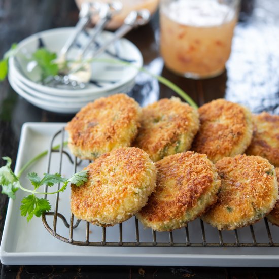 Crispy Thai Crab Cakes