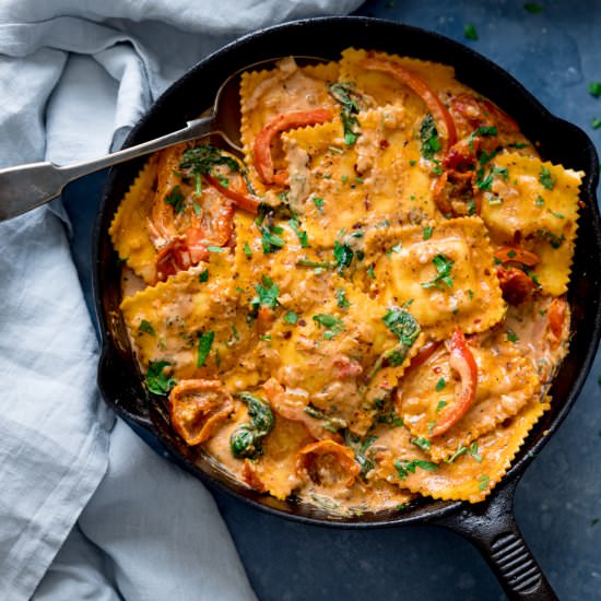 Creamy Tomato Ravioli Sauce