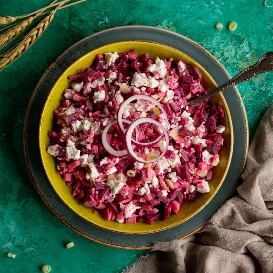 Easy Apple and Beetroot Salad