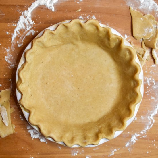 Easy All Butter Pie Crust