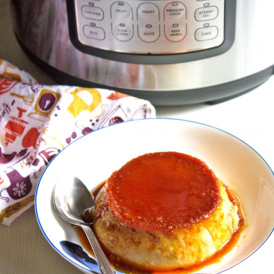 Instant Pot Caramel Bread Pudding