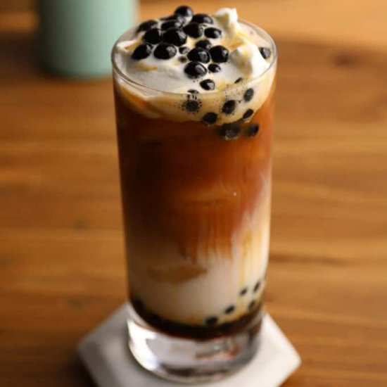 Brown Sugar Boba Iced Coffee