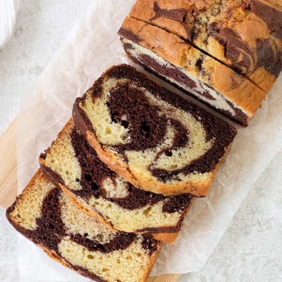 Chocolate Marble Loaf