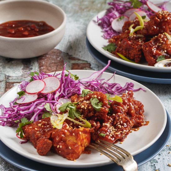 Korean Fried Tofu