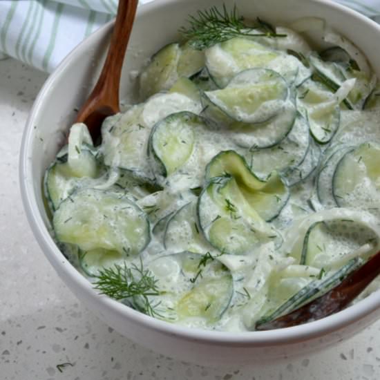 German Cucumber Salad