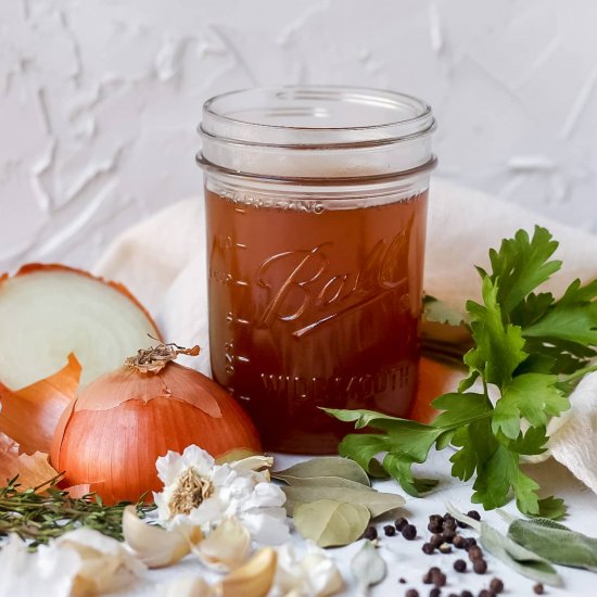 Homemade Vegetable Stock