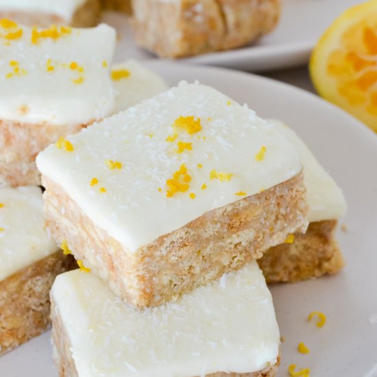 Lemon Coconut Slice