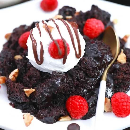 Slow Cooker Chocolate Cake