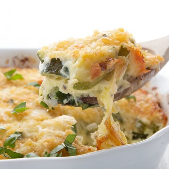 Cheesy Zucchini Casserole