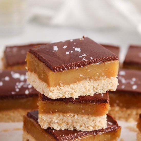 Vegan Millionaire Shortbread