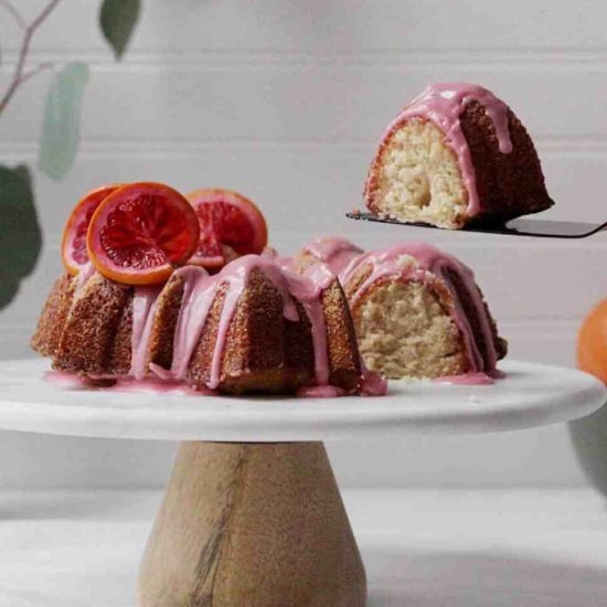 Blood Orange Bundt Cake