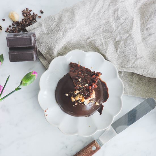 Chocolate Hazelnut Mousse Cake