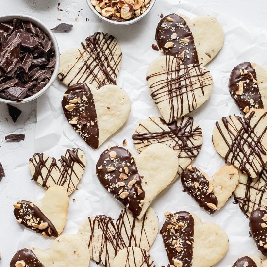 Chocolate Hazelnut Shortbread