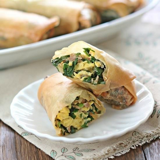 Chive Spring Rolls