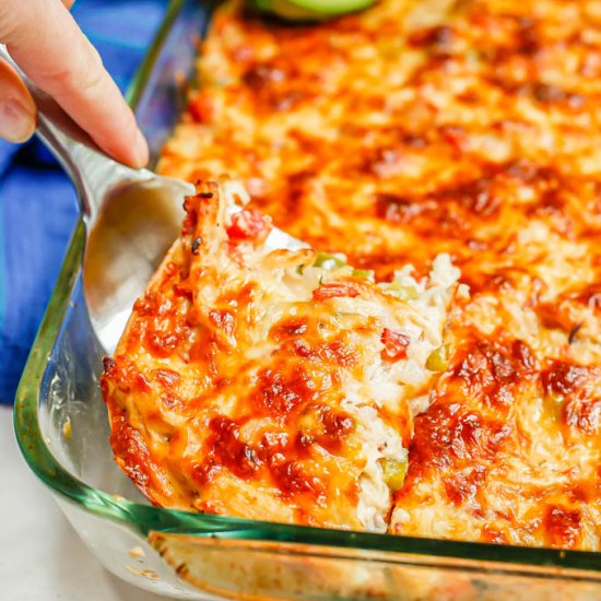 King Ranch chicken casserole