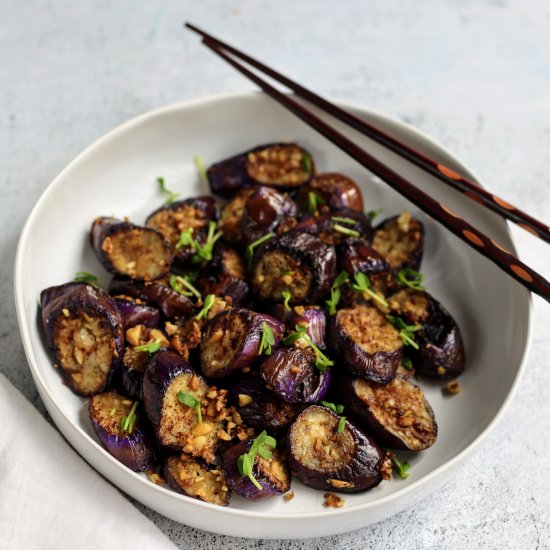 Stir-fried Japanese Eggplant