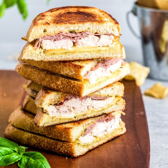 Chicken Cordon Bleu Sandwich