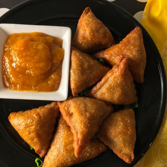 Air Fryer Samosas