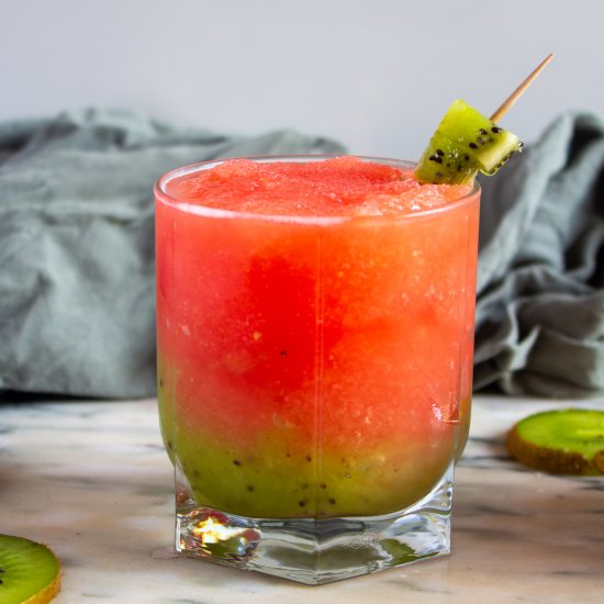 kiwi watermelon mocktail