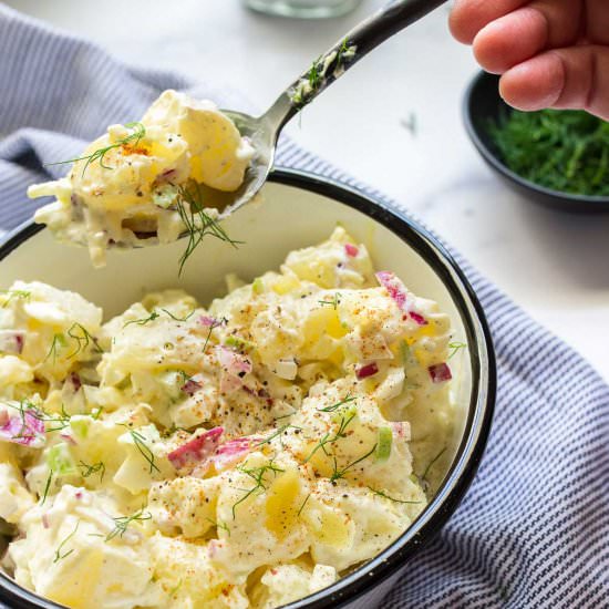 Best Creamy Potato Salad