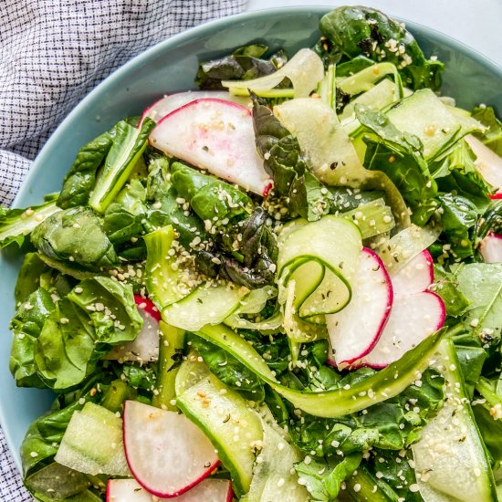 Tatsoi Salad