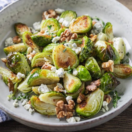 Keto Roasted Brussels Sprouts