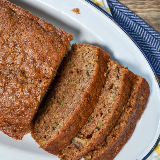 Sourdough Zucchini Bread