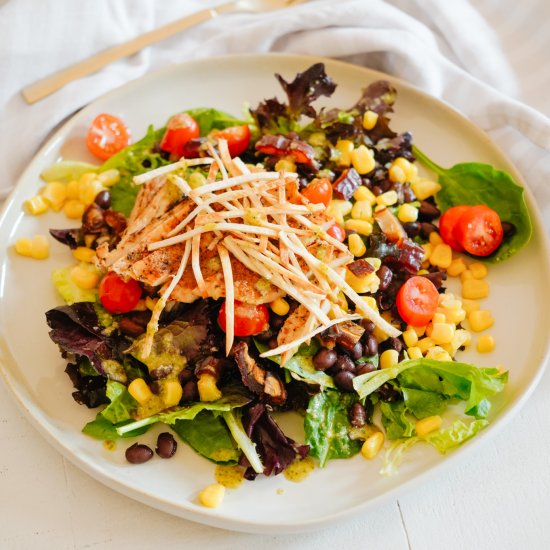 Santa Fe Salad with Cajun Chicken