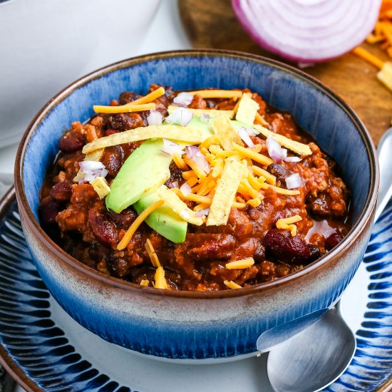 Ground Turkey Chili