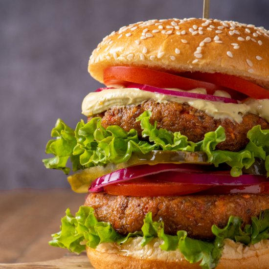 Chickpea Veggie Patty