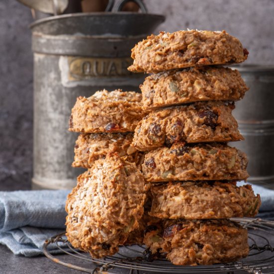 Nut Butter Breakfast Cookies