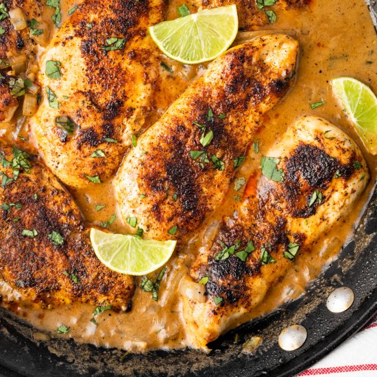 Cilantro Lime Skillet Chicken